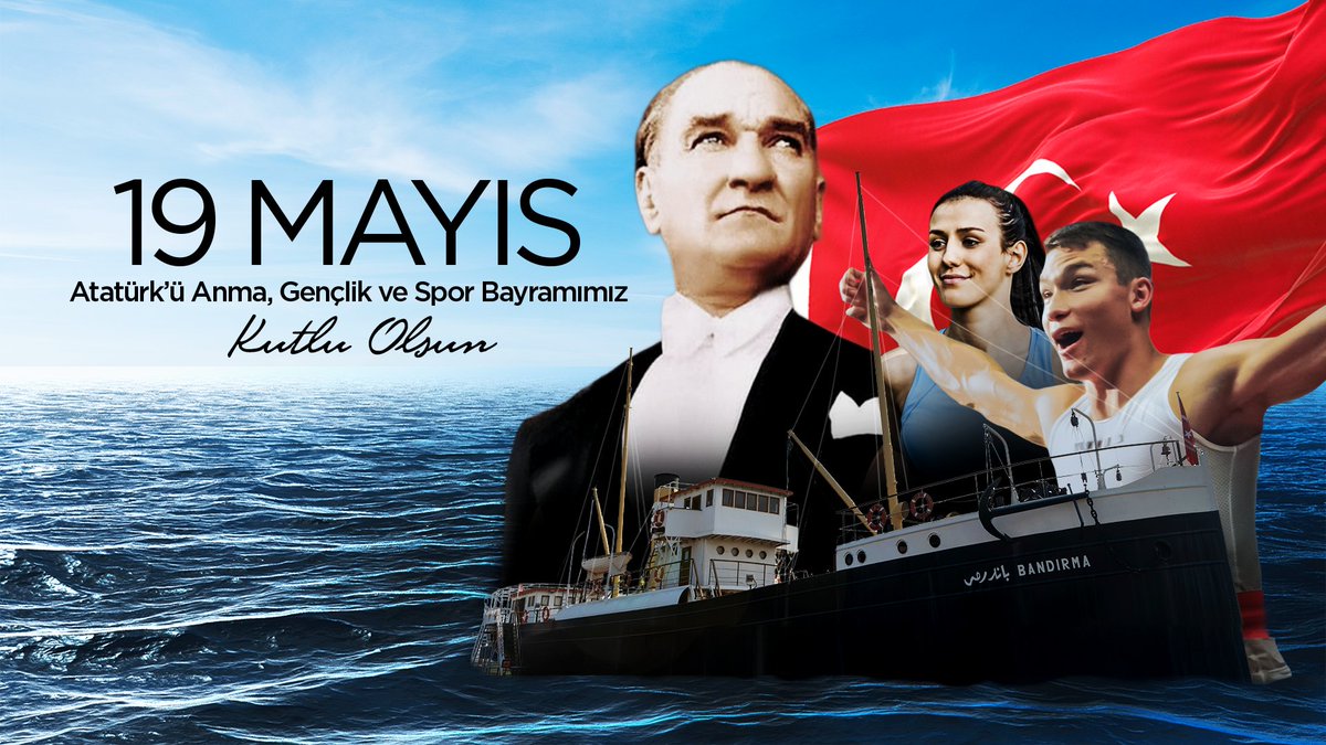 "Biz her şeyi gençliğe bırakacağız… Geleceğin ümidi, ışıklı çiçekleri onlardır. Bütün ümidim gençliktedir." 19 Mayıs Atatürk’ü Anma, Gençlik ve Spor Bayramımız kutlu olsun. #ZiraatBankası #19Mayıs