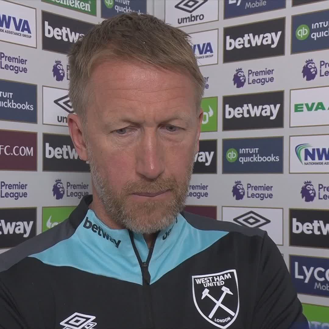 West Ham boss Graham Potter discusses what went wrong for his side in their loss to Nottingham Forest ❌