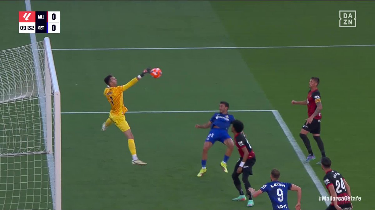 🔥 ¡LO DE GREIF ES INEXPLICABLE! Vaya mano para salvar al Mallorca 🧤 #LALIGAenDAZN ⚽️