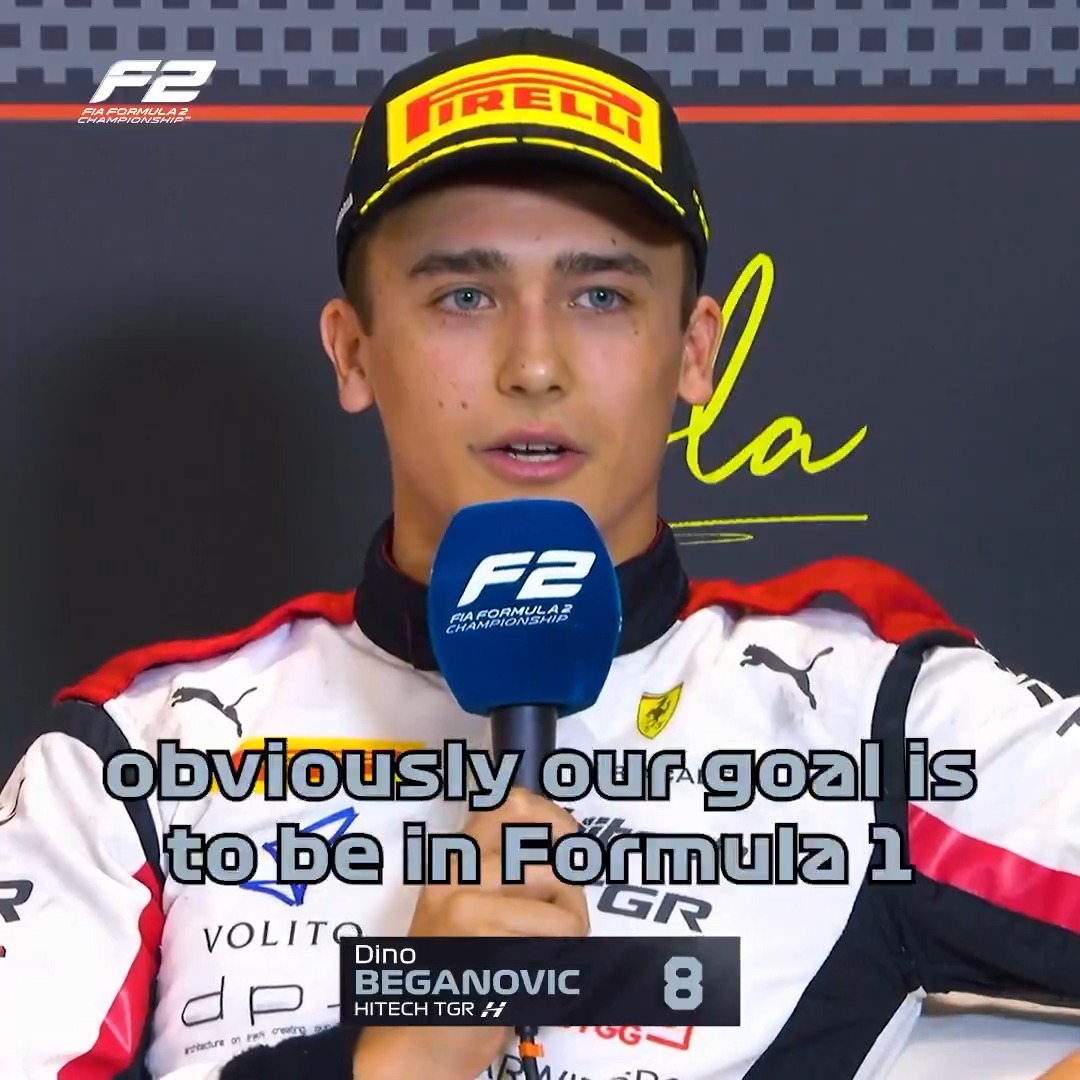 Working towards their ultimate goal 💪 Dino, Luke and Alex explain what they need to do in order to become the latest to make it all the way on the Road To Formula 1 🛣️ #F2 #ImolaGP #RoadToF1