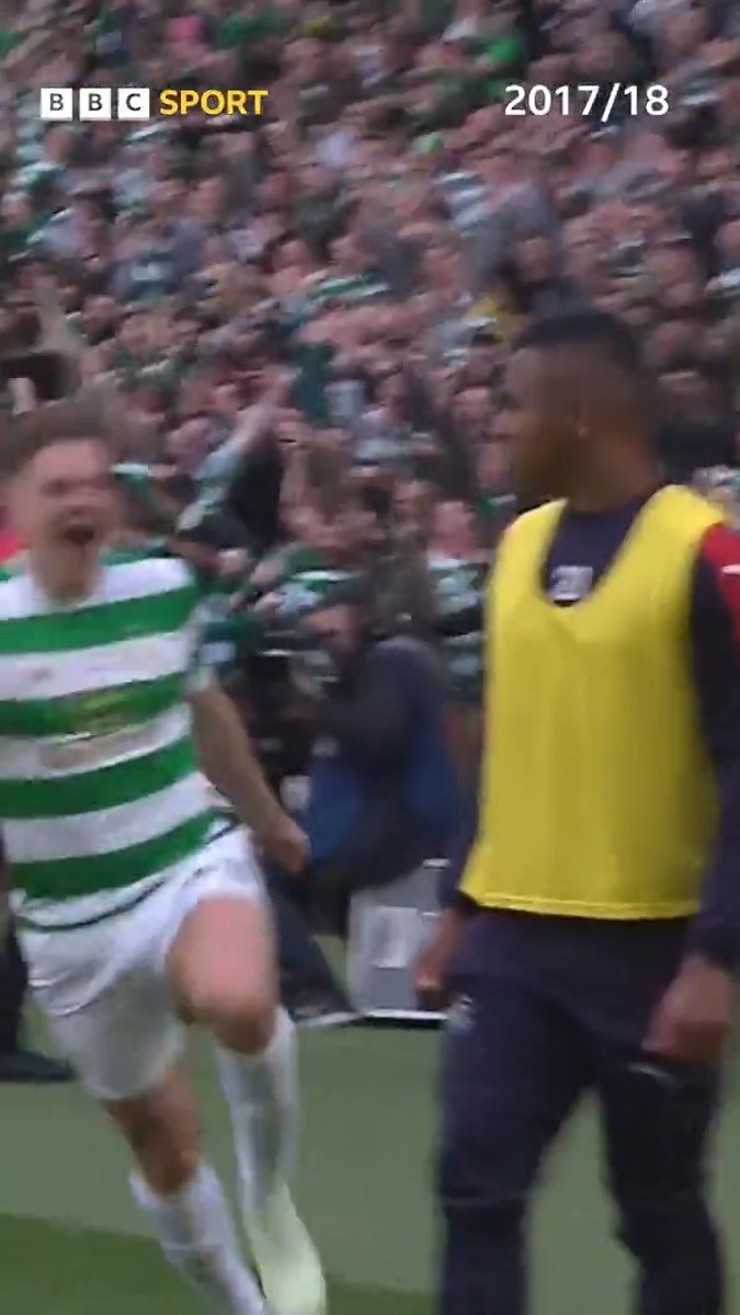 ⚽️ Sweet 16 for James Forrest. The Celtic winger's last-gasp equaliser against St Mirren on the final day of the Scottish Premiership 24-25 season meant he has scored for 16 seasons in a row. #BBCFootball
