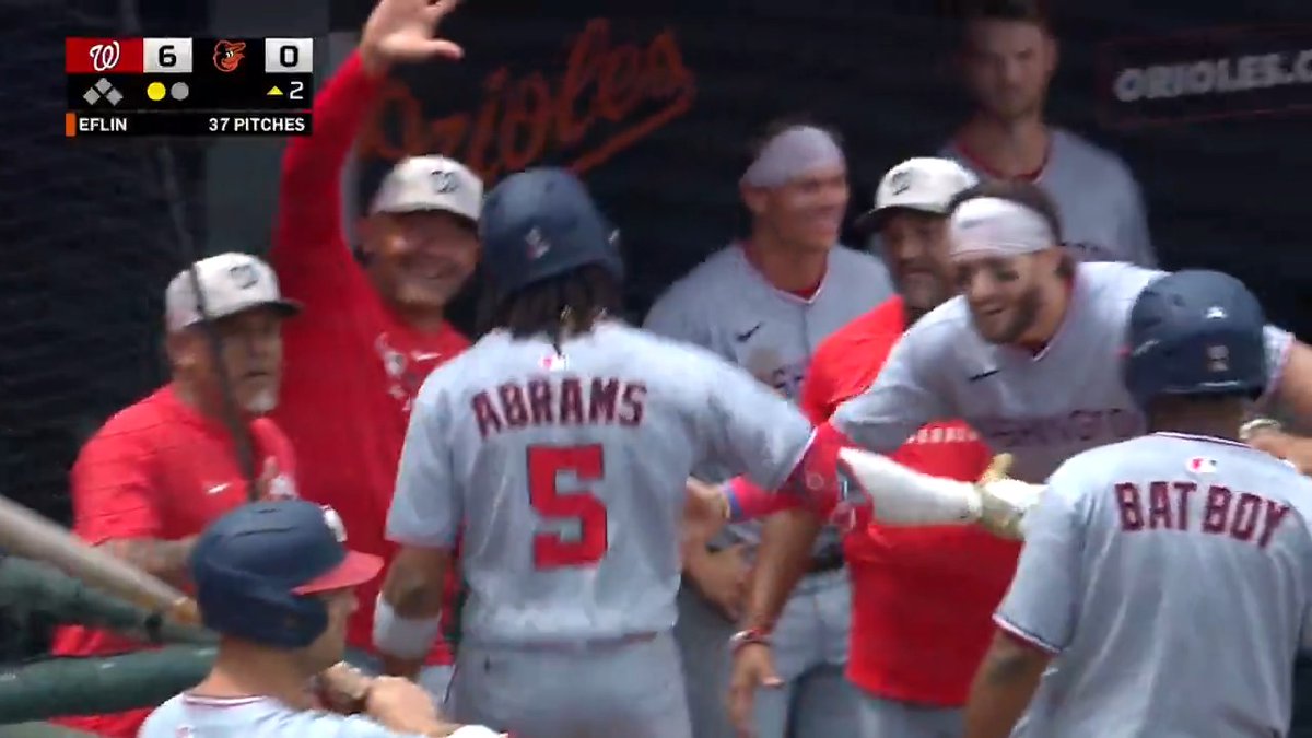 video hasn't loaded yet but if it's another cj abrams homer