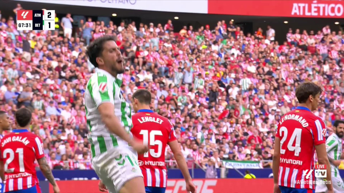 Pablo Fornals, that is outrageous! ๐ฅ The midfielder with an incredible acrobatic effort to pull a goal back for Real Betis ๐ซ ๐๐๐๐ ๐๐๐ก๐๐ ๐๐ฆ SBK | 18+ | ๐๐๐๐๐ ๐ ๐บ๐๐๐๐๐ ๐
๐๐ ๐๐๐๐ ๐๐๐๐ฆ