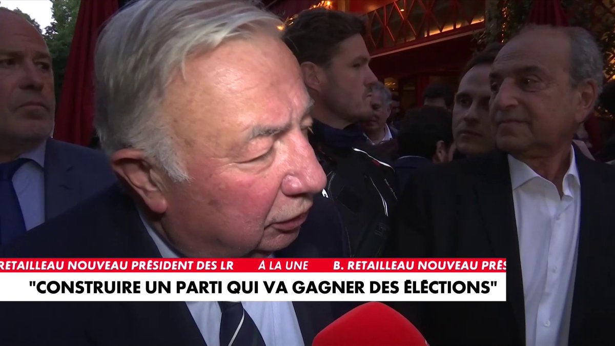 «Bruno Retailleau a fait lever un espoir», scande Gérard Larcher, après la victoire du ministre de l'Intérieur à la présidence des Républicains, dans #100%PolitiqueWE