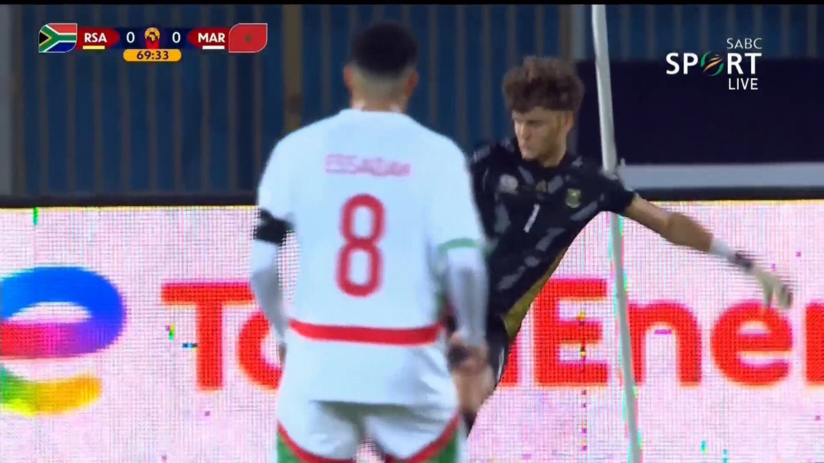 🏆 𝔸𝔽ℂ𝕆ℕ 𝕌𝟚𝟘 🏆 ⚽️ ⒼⓄⒶⓁ: Amajita's goal stands following a VAR intervention! 𝐒𝐨𝐮𝐭𝐡 𝐀𝐟𝐫𝐢𝐜𝐚 🇿🇦 1⃣➖0⃣ 🇲🇦 𝐌𝐨𝐫𝐨𝐜𝐜𝐨 🚨 LIVE 🥇 Final 📺 SABC 2 📱 #SABCSportFootball #TotalEnergiesAFCONU20
