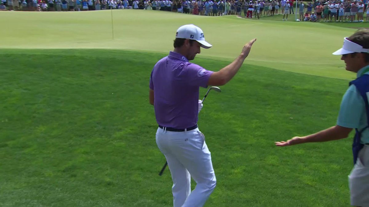 SLAM DUNK! Davis Riley is solo second PGA Championship 💪