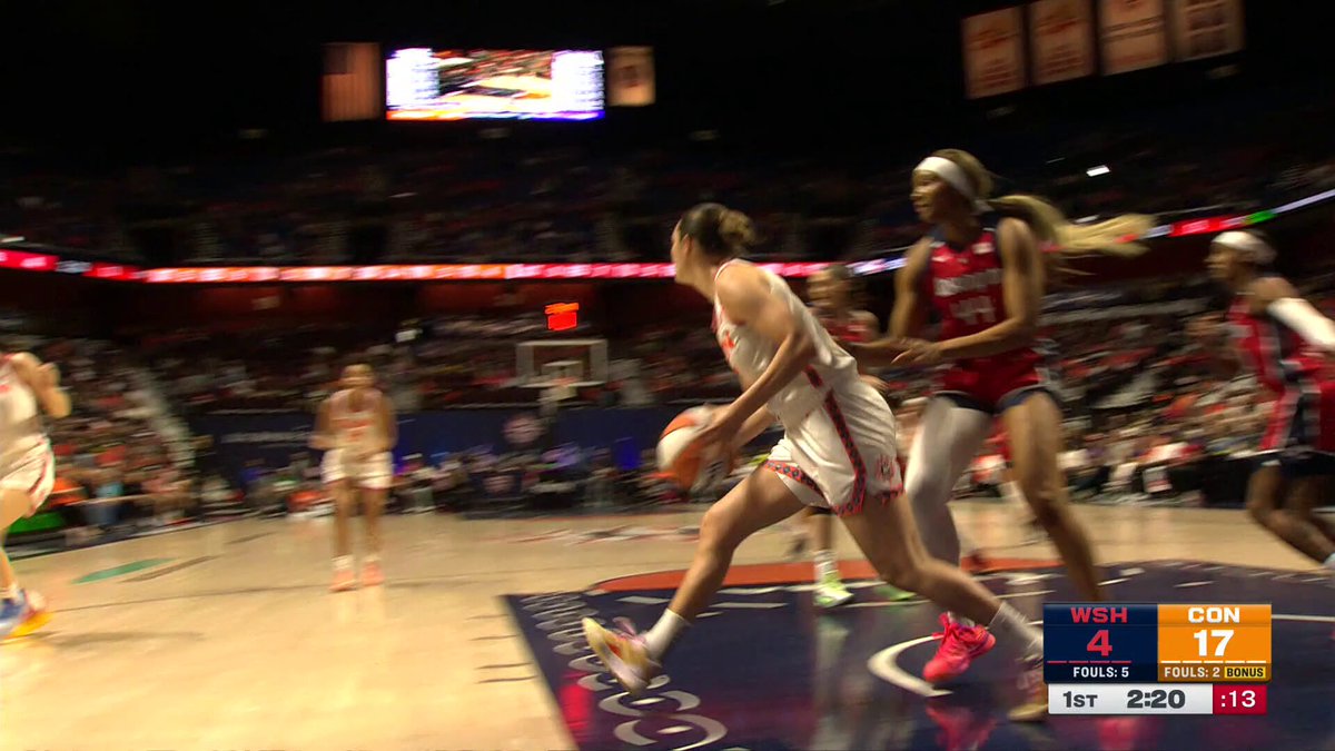 These rooks are something special 🌟 Kiki Iriafen: 17 PTS, 14 REB, 7-10 FG (career-highs) Sonia Citron: 15 PTS, 3 AST, 2 STL, 5-10 FG Their big time buckets in the 4Q helped push the Mystics to a 2-0 start this season! #WelcometotheW