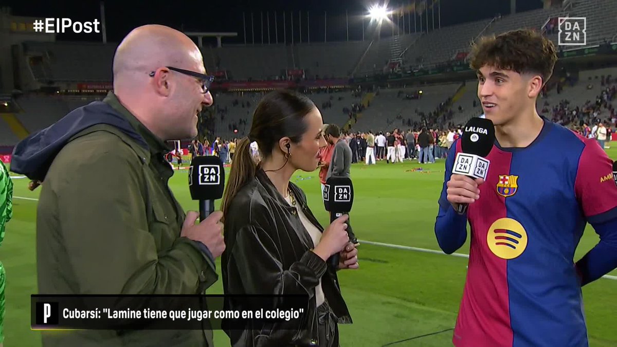 Cubarsí, un tipo normal ❤️ #LALIGAenDAZN ⚽