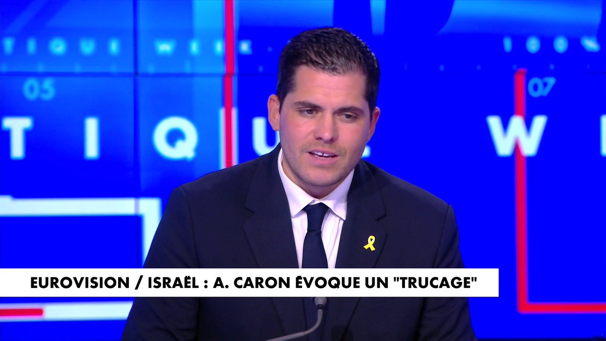 Mickaël Szerman estime : «L'Eurovision est le symbole de tout ce qu'il se passe dans notre société», dans #100%PolitiqueWE