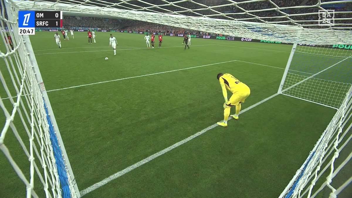 Les 4 buts de l'OM contre Rennes, c'est cadeau, savourez une dernière fois. 🎥 DAZN France