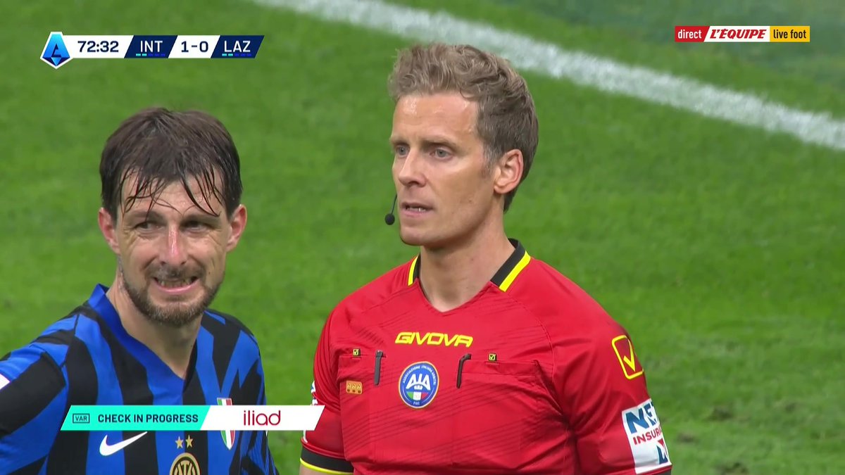 𝗣𝗘𝗗𝗥𝗢 🇪🇸 𝗖𝗟𝗜𝗠𝗔𝗧𝗜𝗦𝗘 𝗚𝗨𝗜𝗦𝗘𝗣𝗣𝗘 𝗠𝗘𝗔𝗭𝗭𝗔 !!! 🥶🥶 La Lazio revient à hauteur de l’Inter Milan qui redescend à la deuxième place du classement. 😬 🎥 L'Équipe