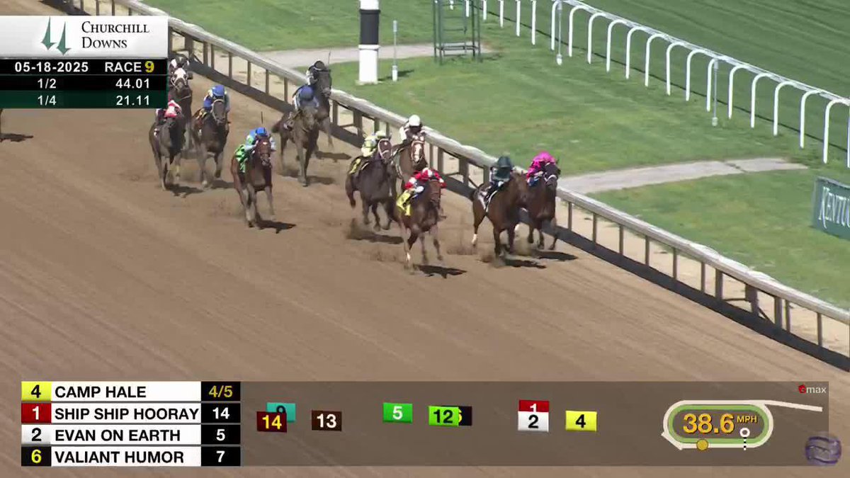 Camp Hale was sharp today and graduates in R9 at @churchilldowns under Brian Hernandez for trainer @ianwilkesracing! 💪 🎥 TwinSpiresReplay
