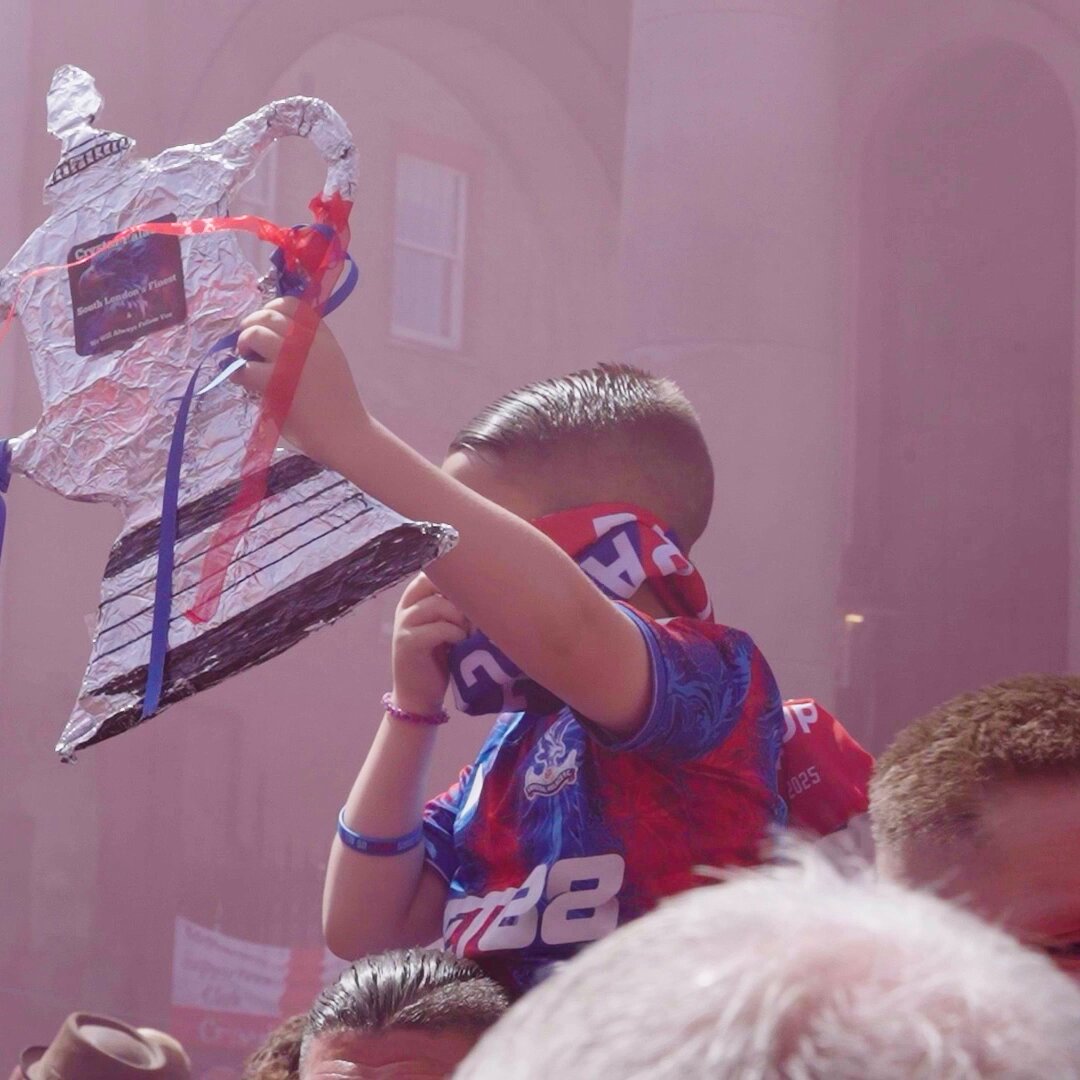 Well, we did it. 2025 FA Cup Champions: Crystal Palace South London &amp; Proud ❤️💙 #CPFC