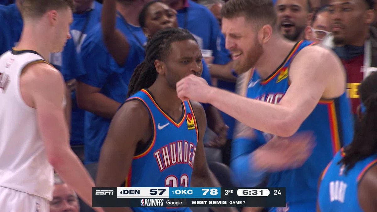 CASON WALLACE DROPS A POSTER ON JOKIĆ 😱