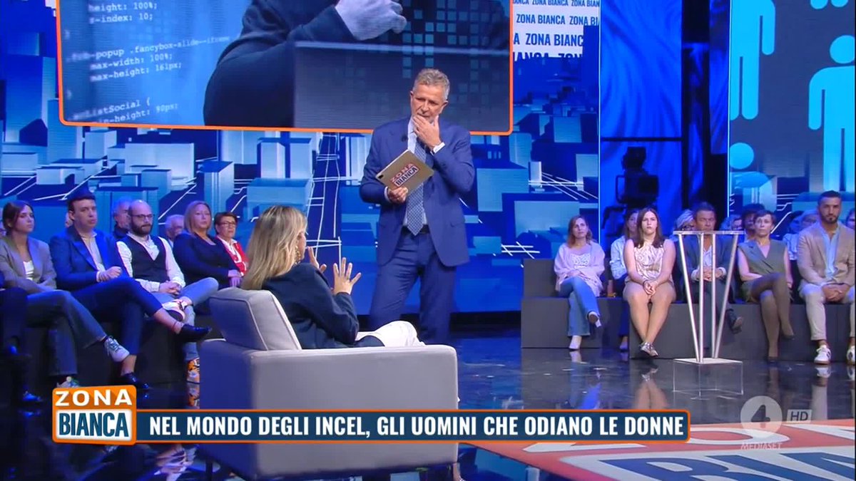 Cosa spinge dei ragazzi a diventare odiatori seriali delle donne? A #zonabianca l’opinione della giornalista francesca barra e dell’avvocato bernardinidepace