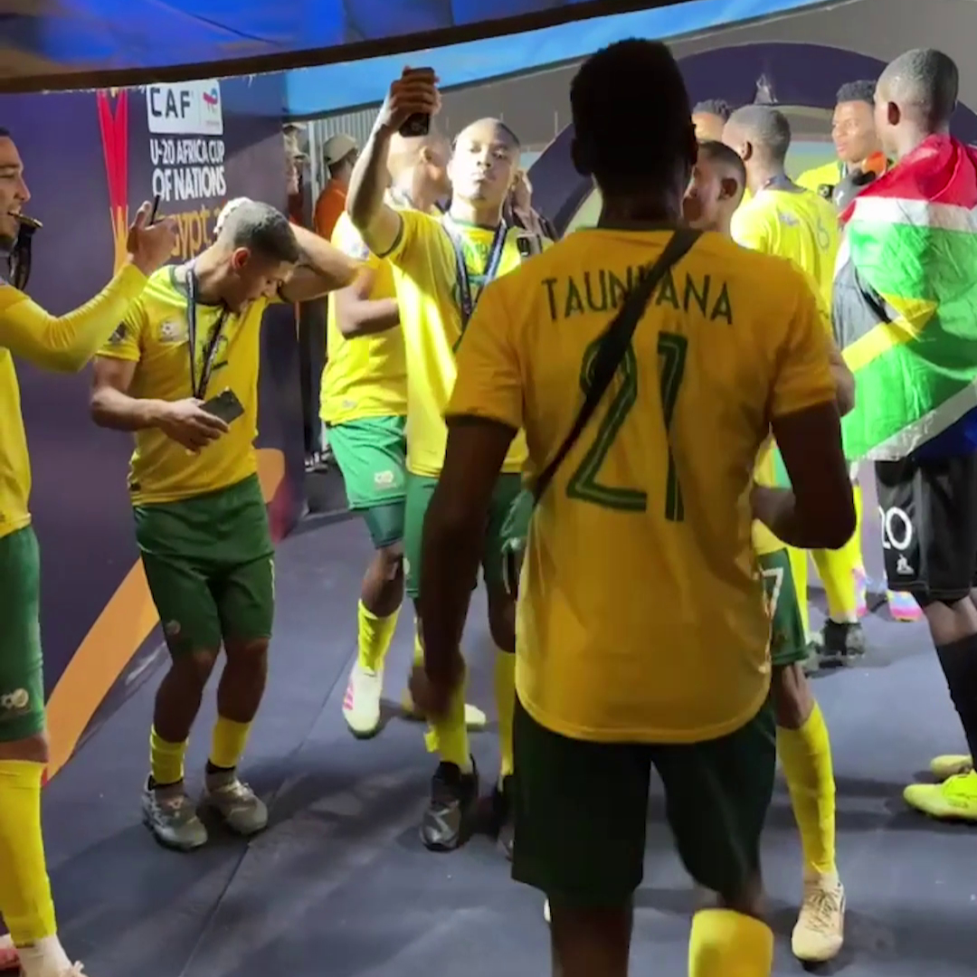 When joy turns into rhythm. 🕺🎤 #TotalEnergiesAFCONU20