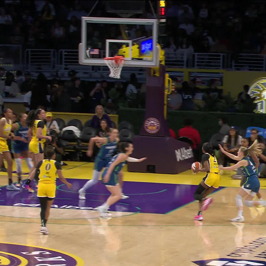 Tough basket 😮‍💨 RJ👑 x WNBA