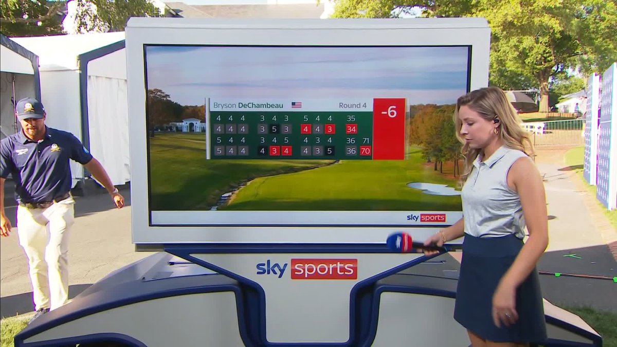 Watch Bryson walking into his interview with Sky ๐๐๐