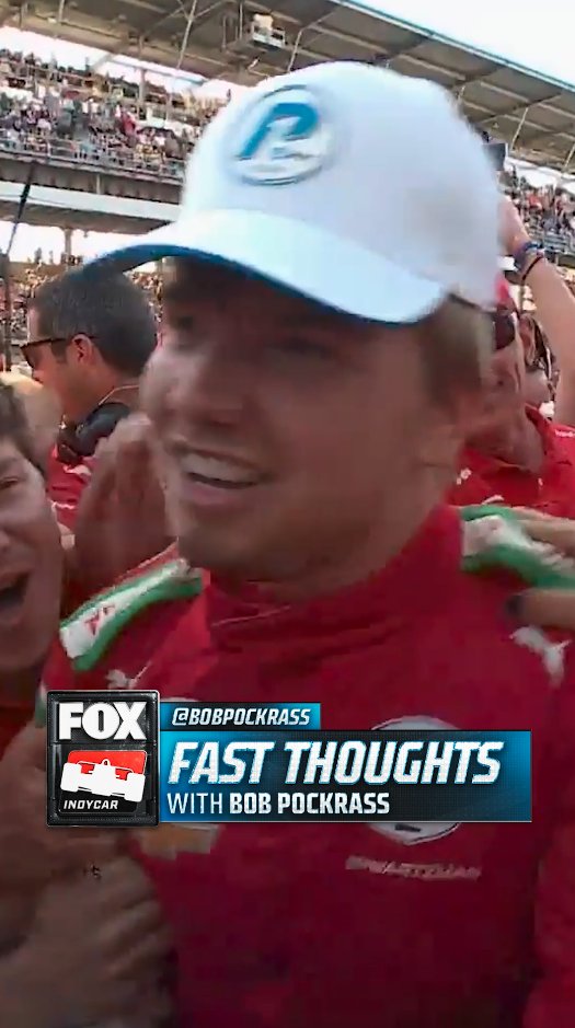 An underdog pole winner. A scary wreck. A rules controversy. Fast Thoughts with @BobPockrass on a wild day at Indianapolis Motor Speedway. #Indy500 #INDYCAR