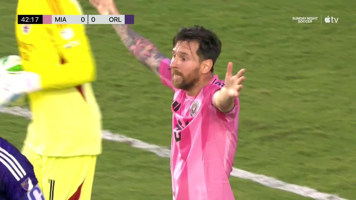 LA BRONCA DE MESSI QUE TERMINÓ CON GOL EN CONTRA 😳 ¡NO SE LO CREÍA! 📹 Cortesía: MLS en Apple