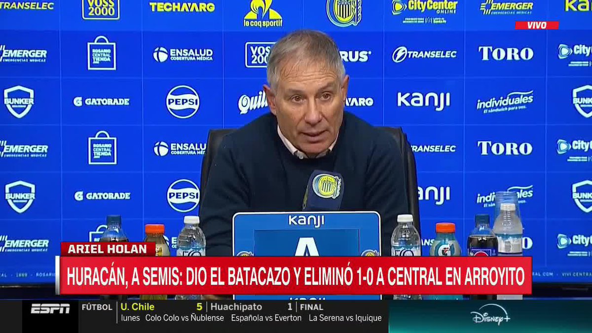 🗣️"Duele quedar eliminados de esta forma con nuestra gente. Ojalá salga campeón River. Gallardo se lo merece más que nadie" declaró Ariel Holan, ex DT de #Independiente después de la inesperada eliminación en el torneo argentino.