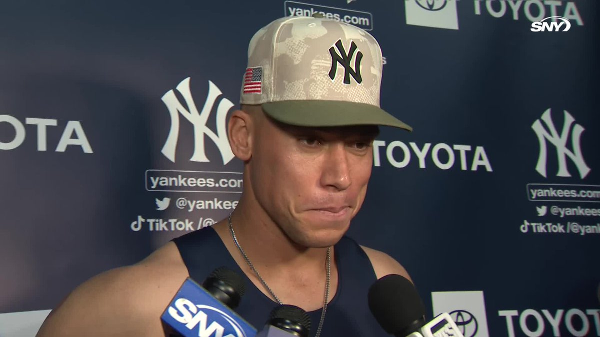 "I love it when I have that guy hitting behind me." - Aaron Judge on Cody Bellinger
