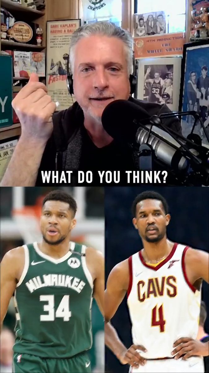 Evan Mobley for Giannis, straight up. Done deal? Bill Simmons Russillo