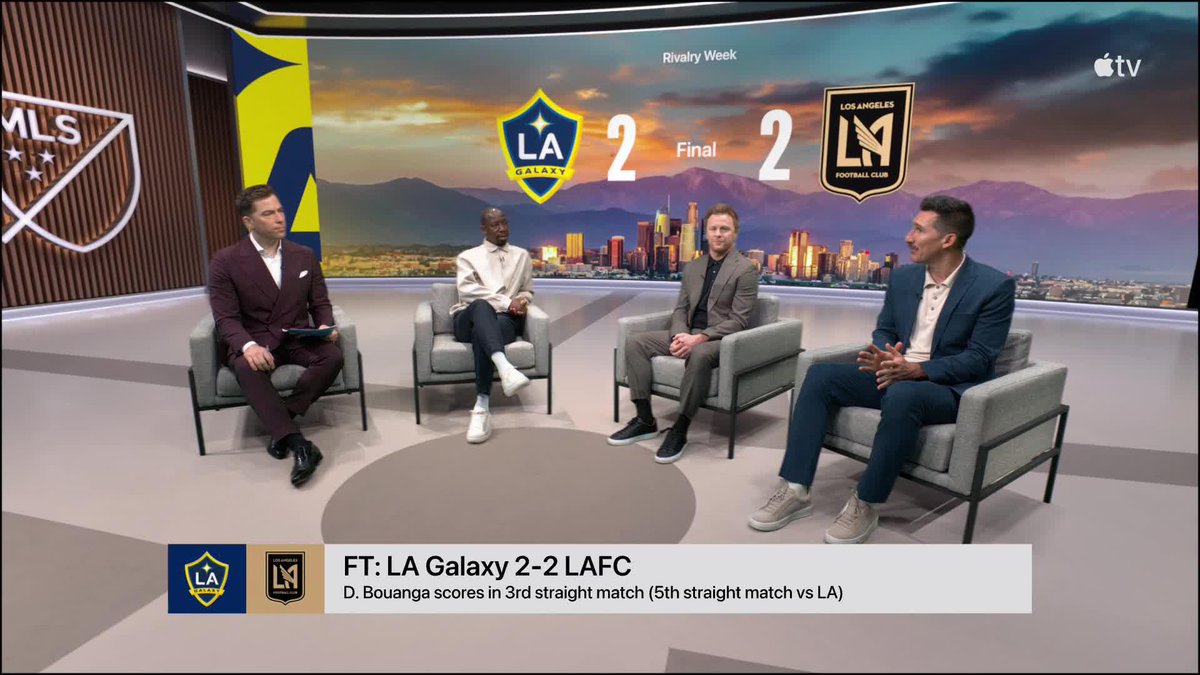 El Tráfico delivers again with a 2-2 final. “This match had everything except a game-winner.” Tune in MLS Wrap-Up is live now: