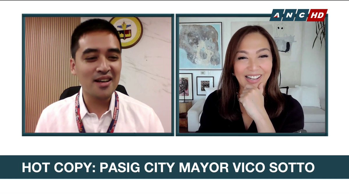 VICO SOTTO FOR PRESIDENT? The Pasig City mayor says he'd rather focus on what he's doing now, and hopes that the changes he and the LGU has made will become long-term and institutionalized. #ANCHeadstart
