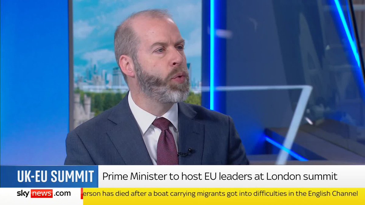 "Nothing on these deals is sorted until it all gets sorted" Business Secretary Jonathan Reynolds speaks to Sky's Wilfred Frost about the EU reset deal. Latest: 📺 Sky 501, Virgin 602, Freeview 233 and YouTube