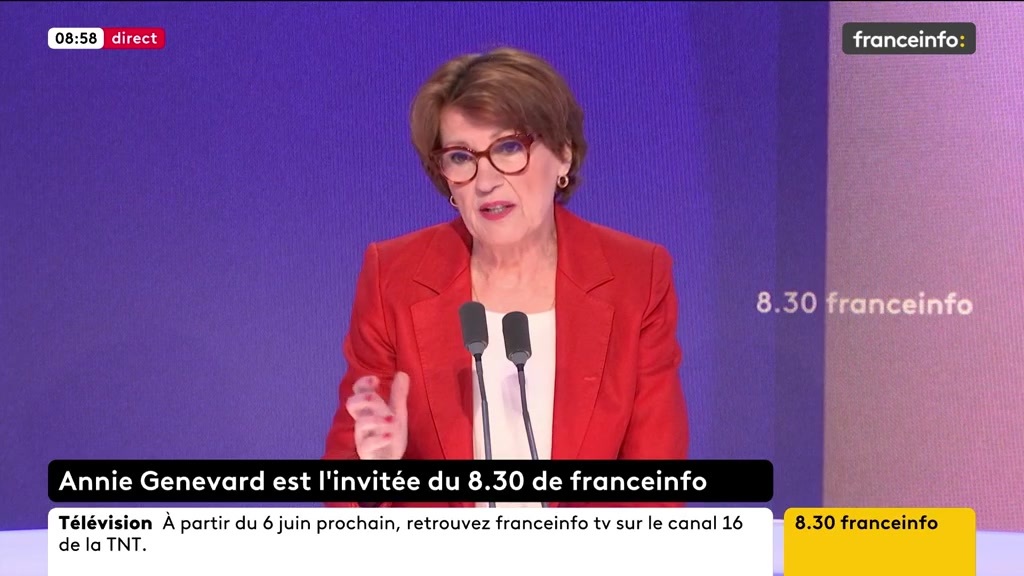 🔴➡️ "La chasse est une activité qui est inscrite dans l'ADN même de la ruralité. Les chasseurs sont très utiles pour la régulation. Certaines pratiques de la chasse font partie du patrimoine de notre pays", estime Annie Genevard.