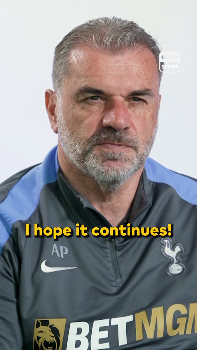 Ange Postecoglou has won things in his second season everywhere he’s been and at Spurs, he plans to continue that trend 🏆 Watch the full interview on the Optus Sport app and YouTube 📲