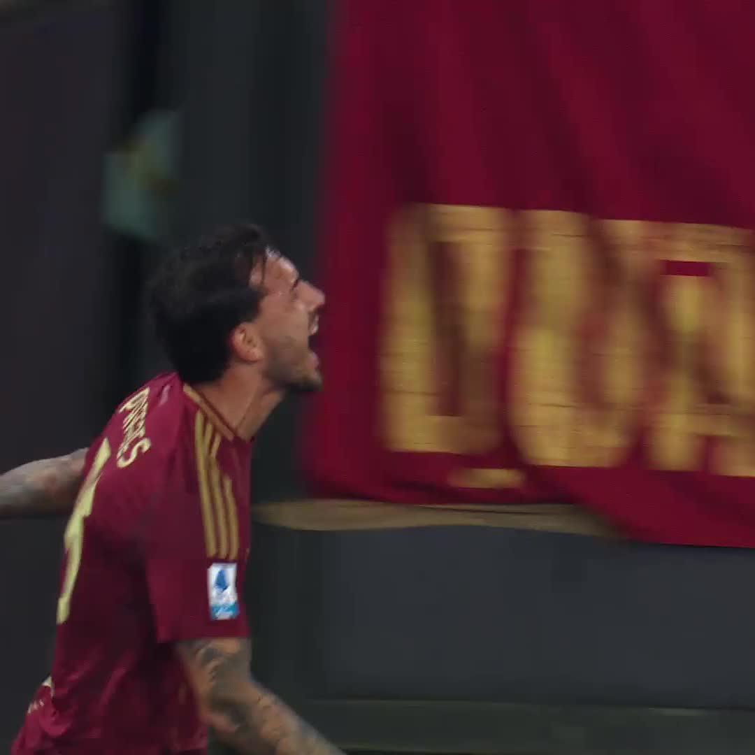 La perla su calcio piazzato di PAREDES!💫🎯 #RomaMilan