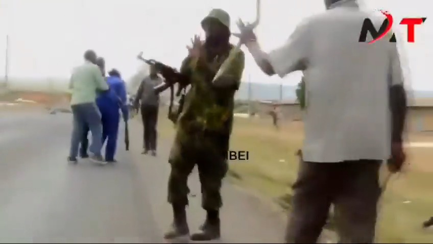 He's not a killer coz he could have used the weapon