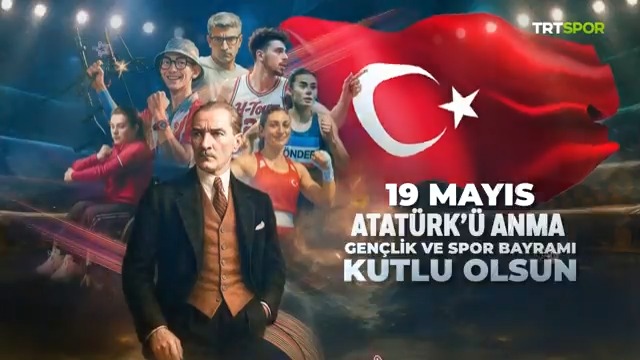 🇹🇷 19 Mayıs Atatürk'ü Anma, Gençlik ve Spor Bayramımız kutlu olsun!