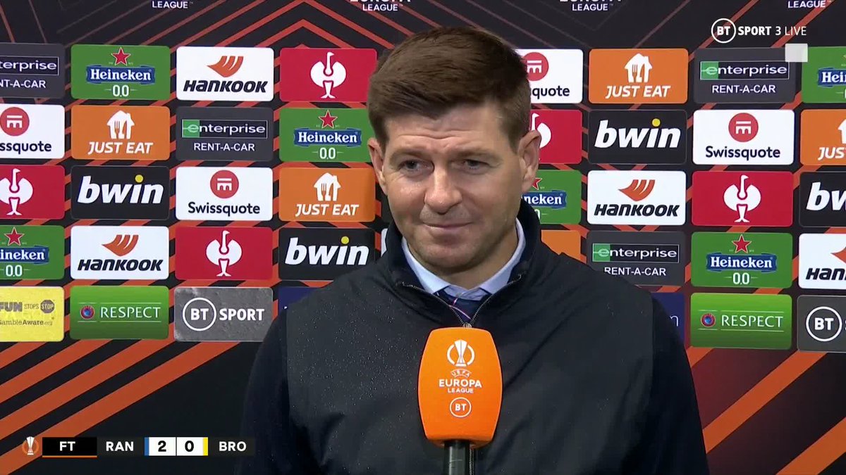 I see everyone is getting misty eyed and nostalgic about Steven Gerrard again. Think people have to look over the whole piece and his career since leaving. Remember when he told Emma Dodds how happy he was. Left a few days later.