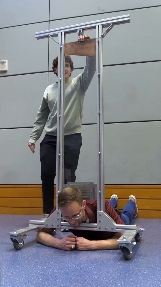 Physics saves teacher's neck! 😅🙏