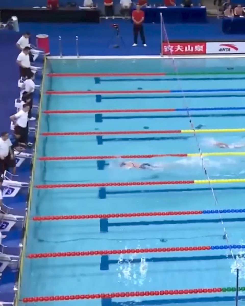 🚨 12-year-old sensation alert! 🇨🇳 Yu Zidi just swam a blazing 2:10.63 in the women’s 200m IM at the Chinese Nationals 🤯 — the fastest time ever by a 12-year-old 📹 CCTV Sports