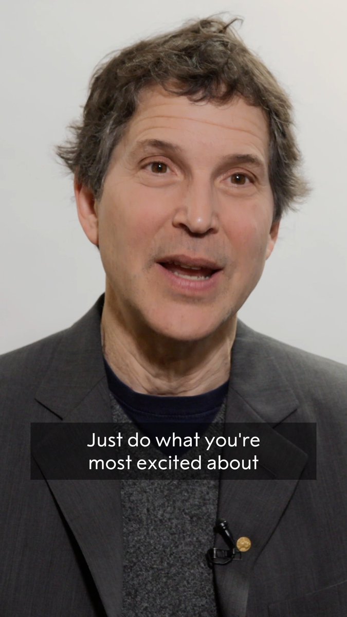 "Don't be afraid to try and solve really hard problems." David Baker succeeded in solving a very hard problem – he developed computer-based methods to design new proteins. Watch our full interview: