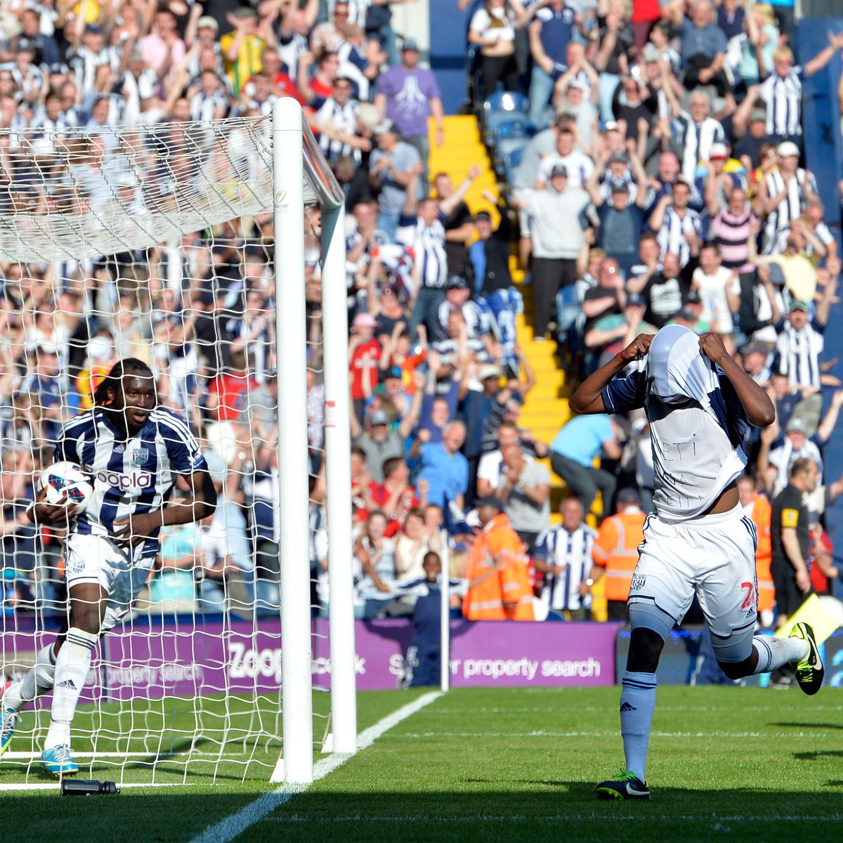 One of the most remarkable games in Premier League history. 🤯 The unforgettable 𝟧-𝟧 draw with Manchester United at The Hawthorns, on this day in 𝟤𝟢𝟣𝟥.