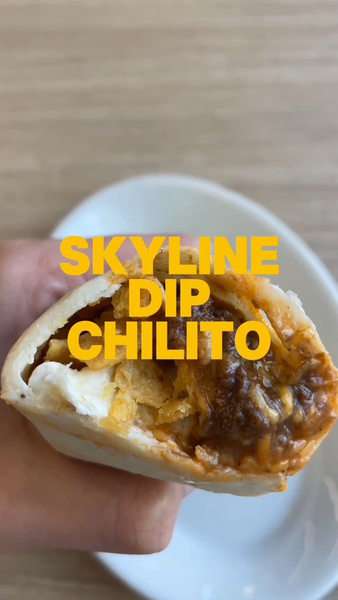 🗣️ PSA: a new Chilito was just unlocked! Our NEW Skyline Dip Chilito combines a layer of cream cheese, crunchy Fritos, Chili, and freshly-shredded cheese. Stop into your local participating Skyline or order now on DoorDash.