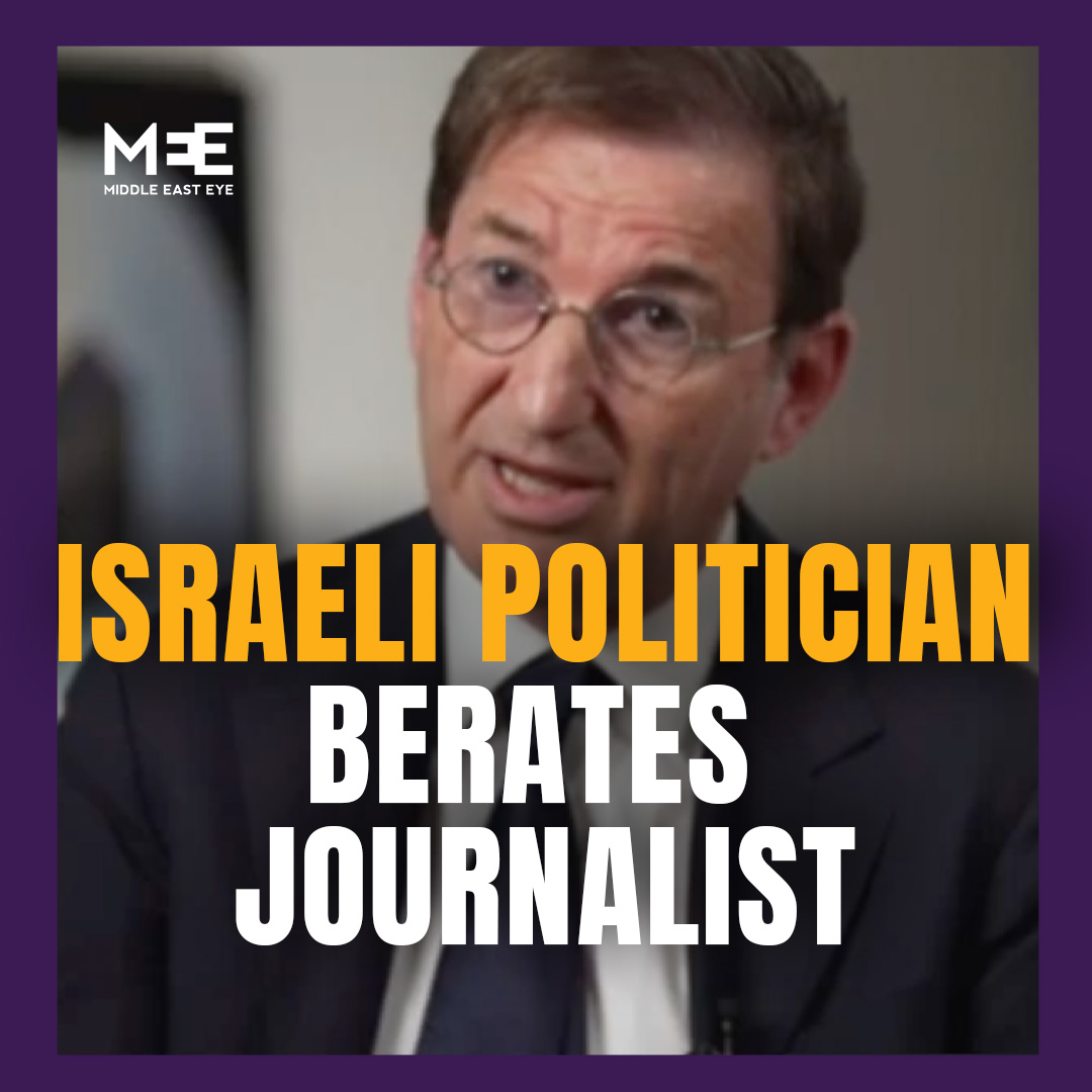 In a recent interview, Israeli politician and former Editor-in-Chief of Israel Hayom, Bouaz Bismuth, called journalist Yama Wolasmal "insulting" and "a disgrace" for asking about Israel's war on Gaza. Bismuth said Wolasmal was not "allowed" to accuse Israel of genocide.