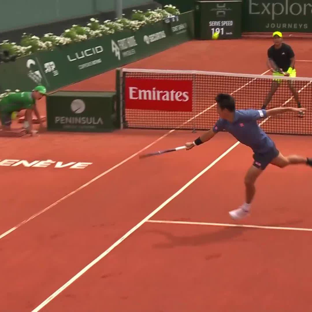 Form is temporary, class is permanent 😮‍💨 Kei Nishikori #gonetgenevaopen