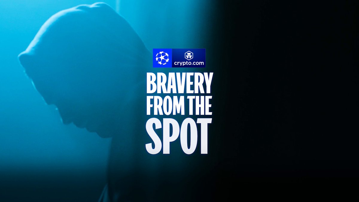 “Bravery to me is going places where you’ve never been — mentally and physically.” UEFA Champions League winner, Ashley Cole shares what it takes to face the ultimate pressure in #BraveryFromTheSpot, presented by Crypto.com. #UCLWithCryptoCom #FFTB