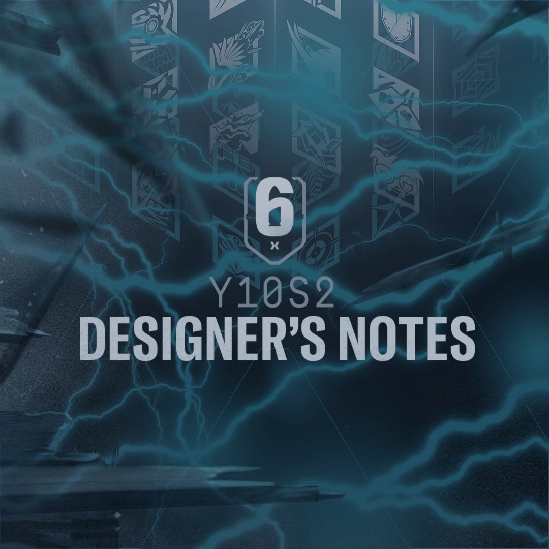 🌅 A new dawn is breaking… Siege X is on the horizon. Take a look at the Y10S2 Designer’s Notes for upcoming balancing changes, including: ⚡ Clash Rework 👣 Jackal’s Eyenox 🔨 Sledge vs. Ballistic Shields 🛡️ Jager’s Active Defense System Check out the rest of the updates here: