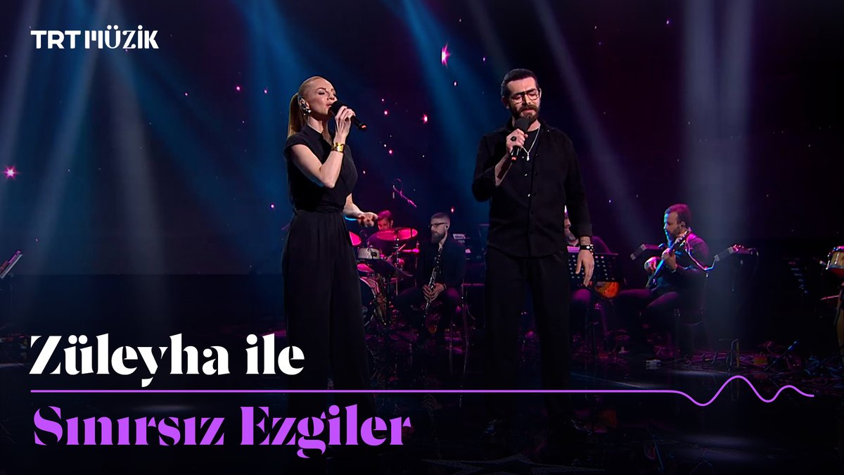 Züleyha ve Barış Baktaş ile "İnsan Sevmez mi" diyoruz! ☺️ "Züleyha ile Sınırsız Ezgiler", Barış Baktaş'ın konuk olduğu yeni bölümüyle bu akşam 22.00'de TRT Müzik'te.
