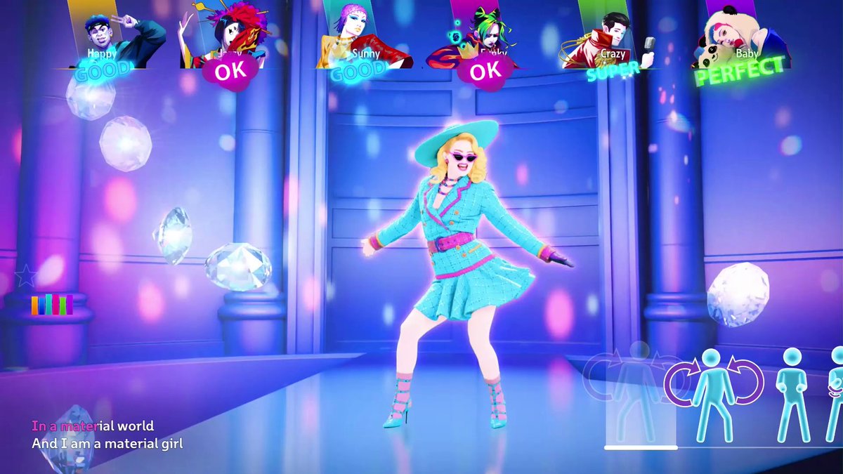 Coming to Just Dance+ tomorrow: get ready to dance to Material Girl by Madonna!