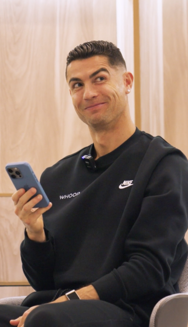 How does the body of a legend keep score? Cristiano Ronaldo’s WHOOP Age is about to be revealed. Tune in to the next episode of the WHOOP Podcast tomorrow to find out 👀