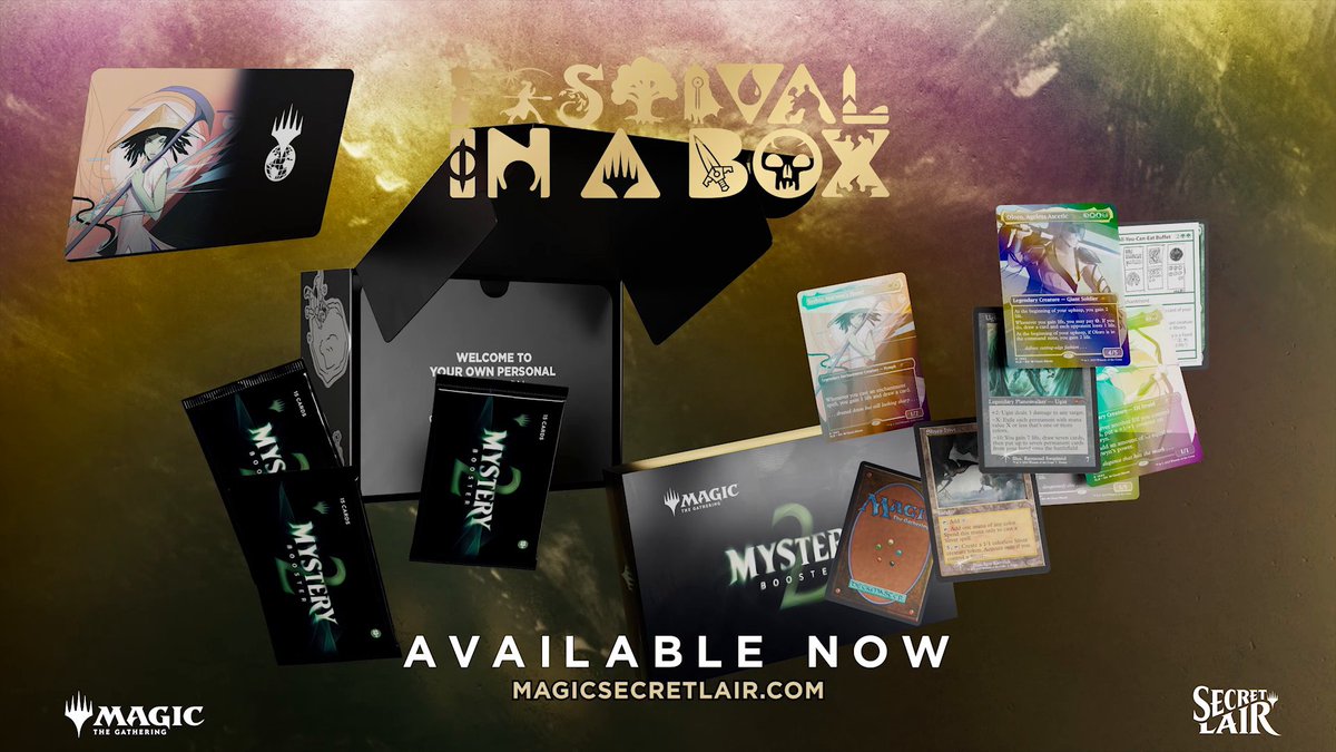 The #MCVegas Festival in a Box is ON SALE! Get yours now! 📦🎉