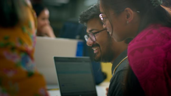 It starts with curiosity. A spark. An idea. A line of code. With AI, anyone can go further—whether you're just starting out or scaling what's next. Here's to the builders.